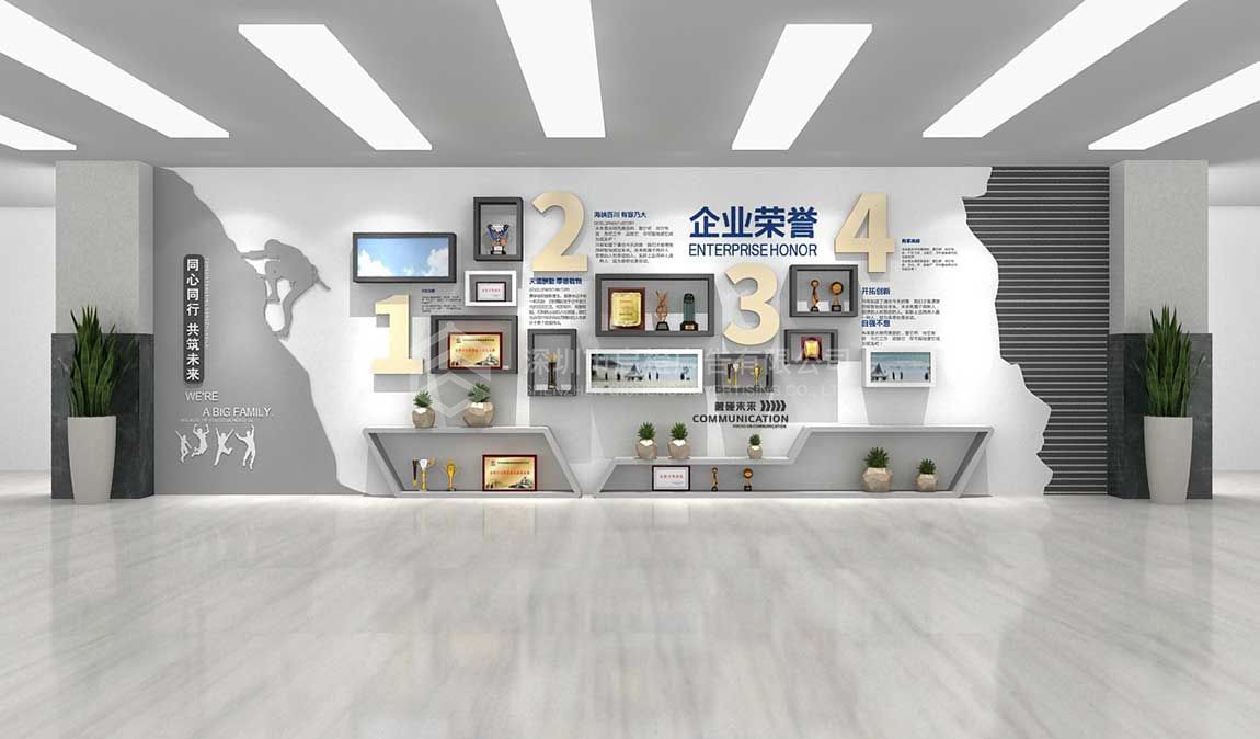 公司企业文化建设展示墙设计图片赏析(图3)