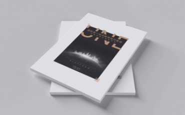 鹏博地产招商画册设计平面效果图