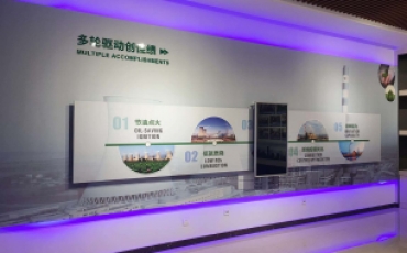 国家能源集团企业文化墙展厅设计
