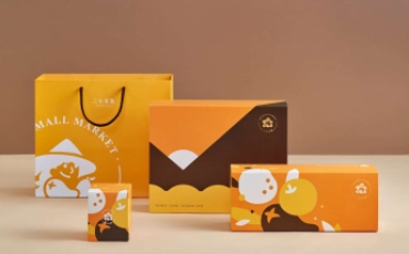 三小市集烘焙包装设计效果图