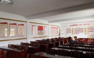 深圳党支部会议室党建文化墙设计案例图片