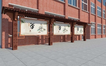 学校宣传栏文化墙的作用性